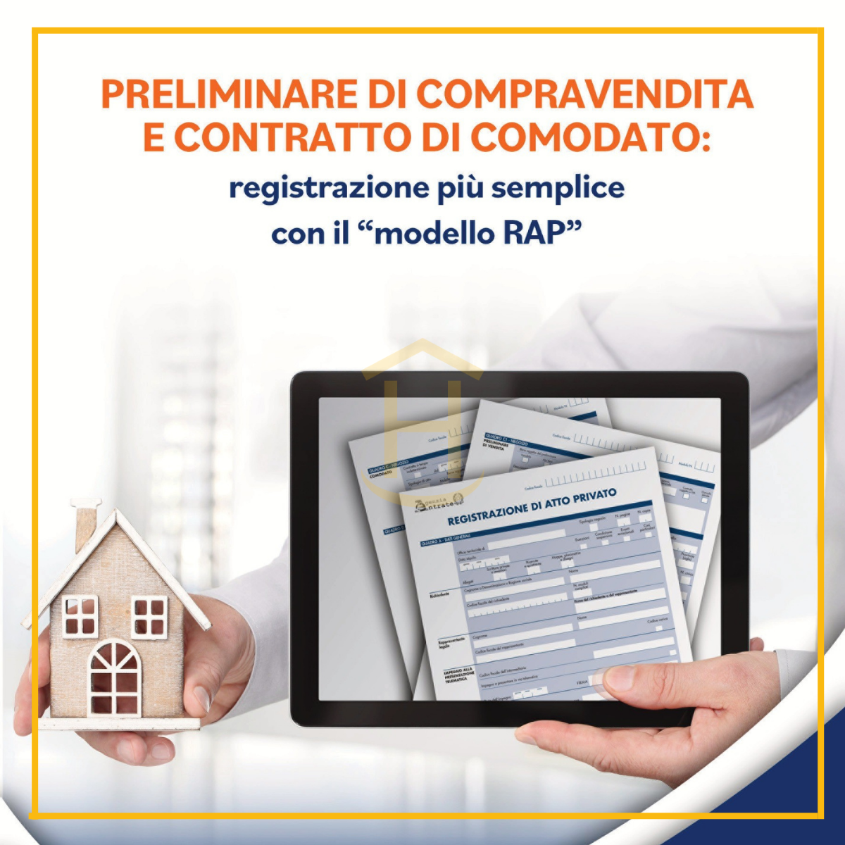 Immagine per l'articolo 'Registrare un contratto non è mai stato così semplice: scopri il modello RAP'