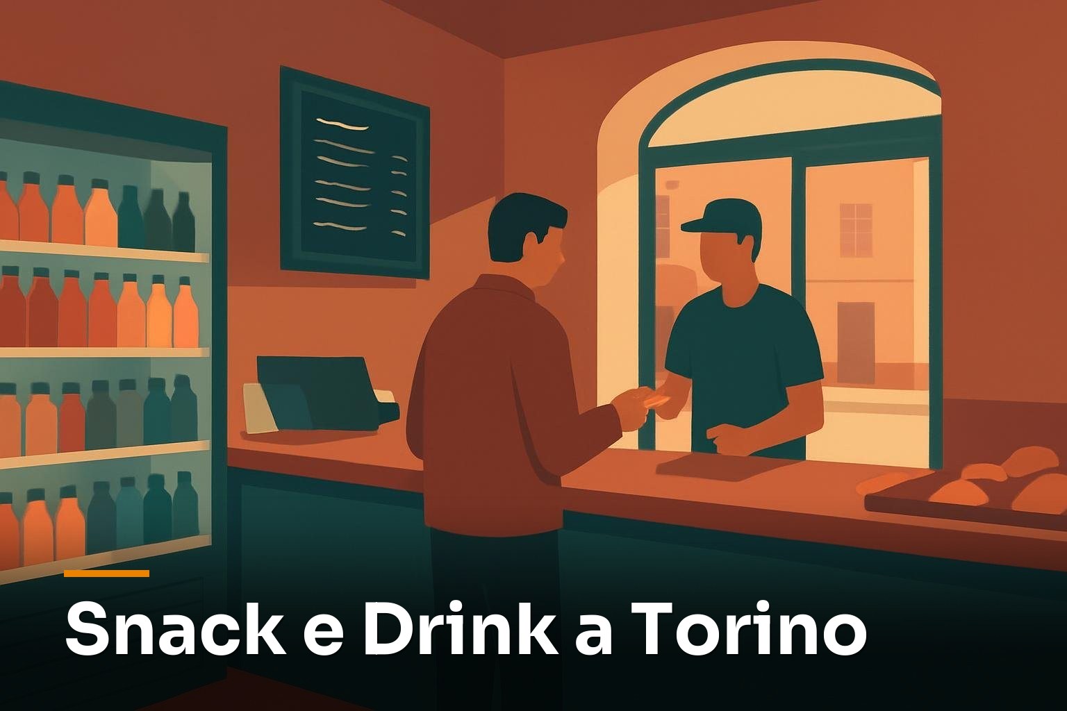 Perché comprare un negozio di snack e drink conviene oggi