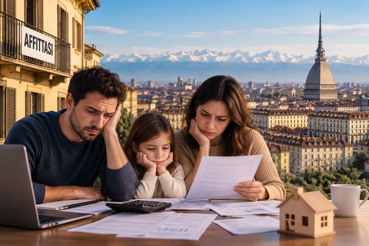 Affitti e famiglie: perché sempre più residenti soffocano per i costi a Torino