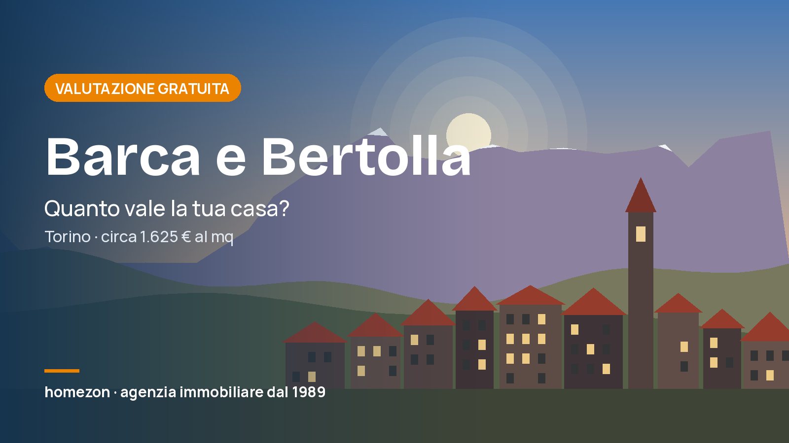 Agenzia immobiliare Barca e Bertolla (Torino): prezzi delle case e valutazione gratuita