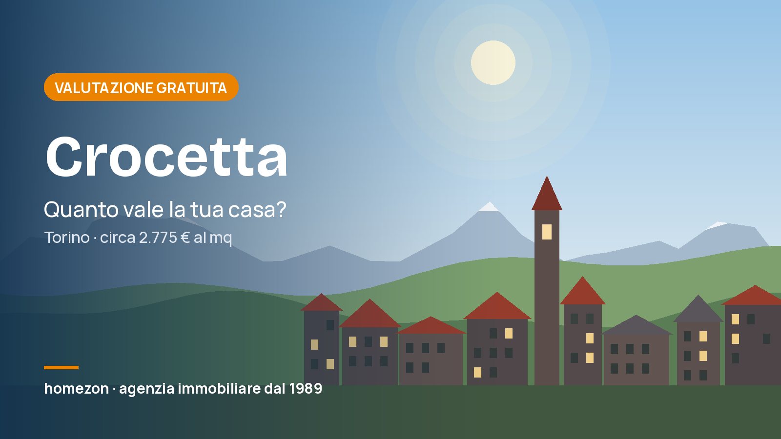 Agenzia immobiliare Crocetta (Torino): prezzi delle case e valutazione gratuita