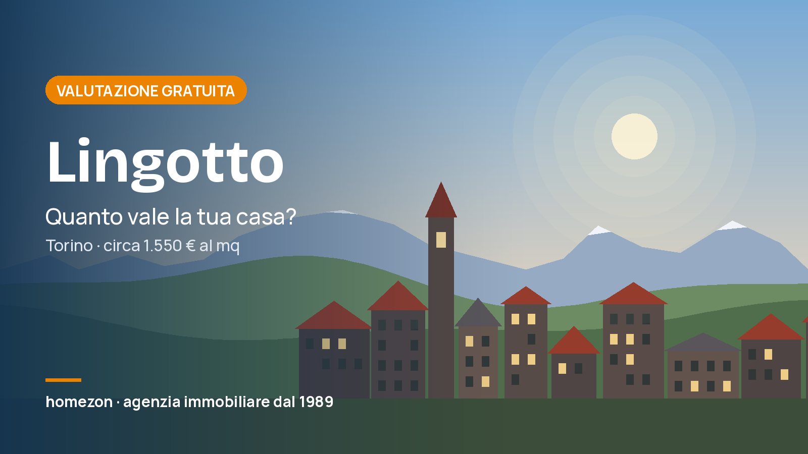 Agenzia immobiliare Lingotto (Torino): prezzi delle case e valutazione gratuita