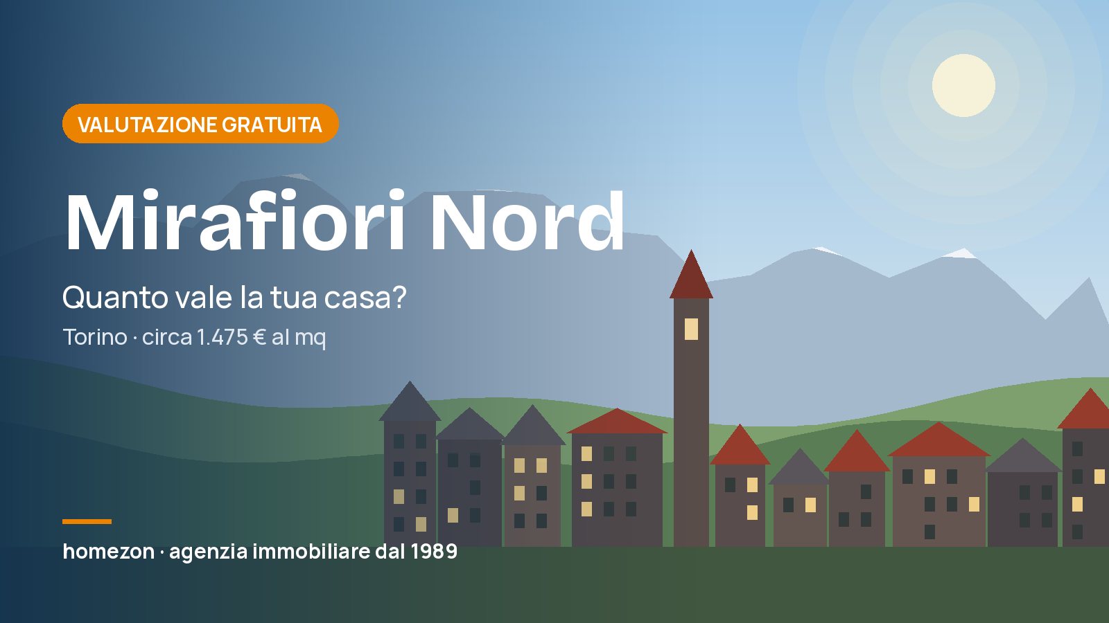 Agenzia immobiliare Mirafiori Nord (Torino): prezzi delle case e valutazione gratuita