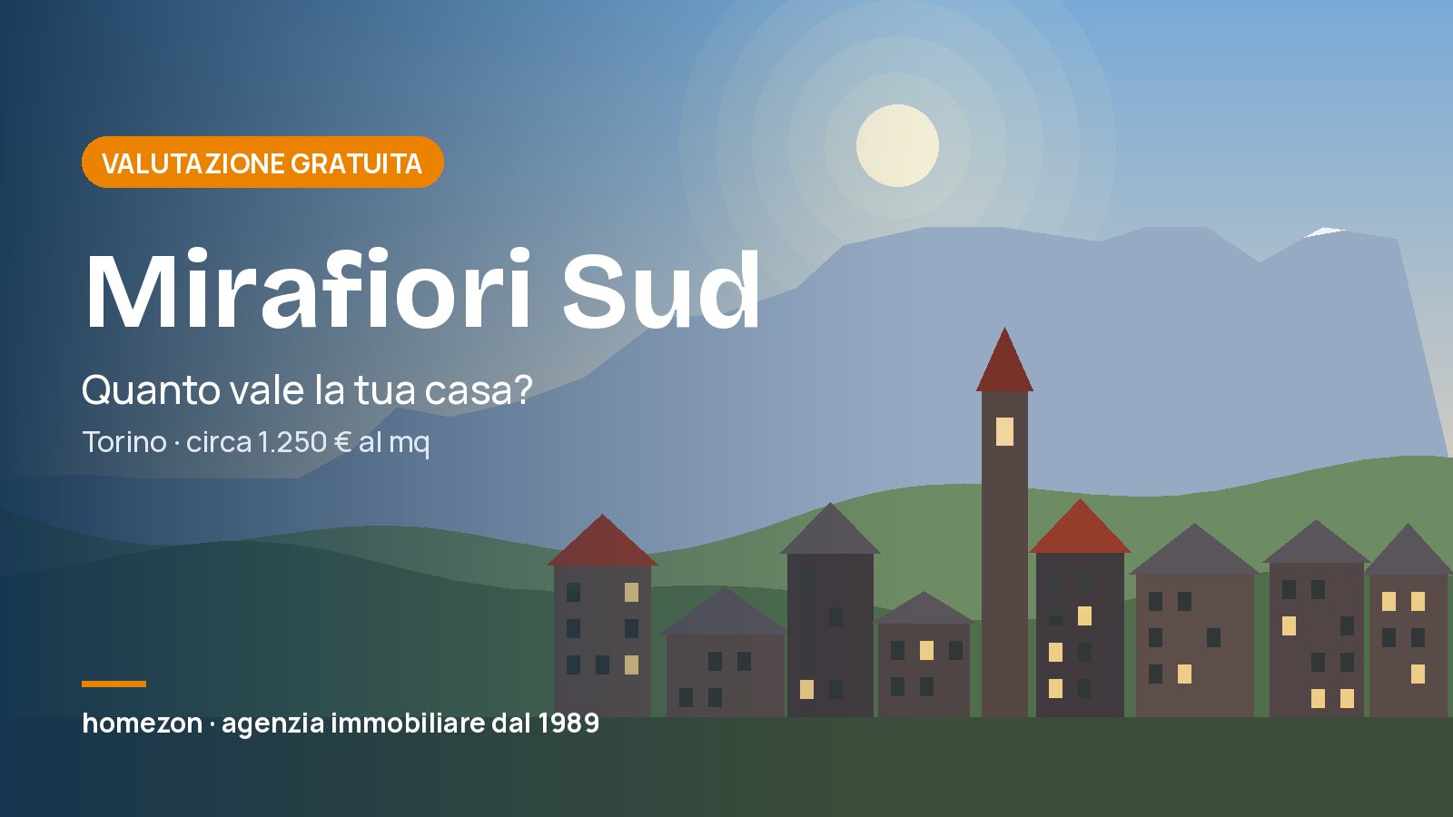 Agenzia immobiliare Mirafiori Sud (Torino): prezzi delle case e valutazione gratuita