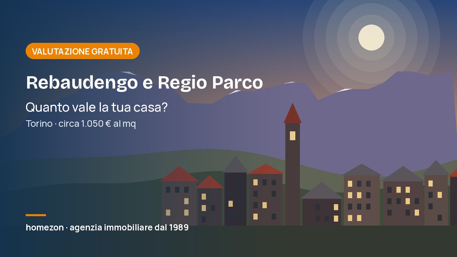 Agenzia immobiliare Rebaudengo e Regio Parco (Torino): prezzi delle case e valutazione gratuita