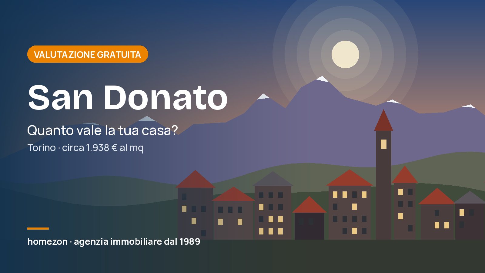 Agenzia immobiliare San Donato (Torino): prezzi delle case e valutazione gratuita
