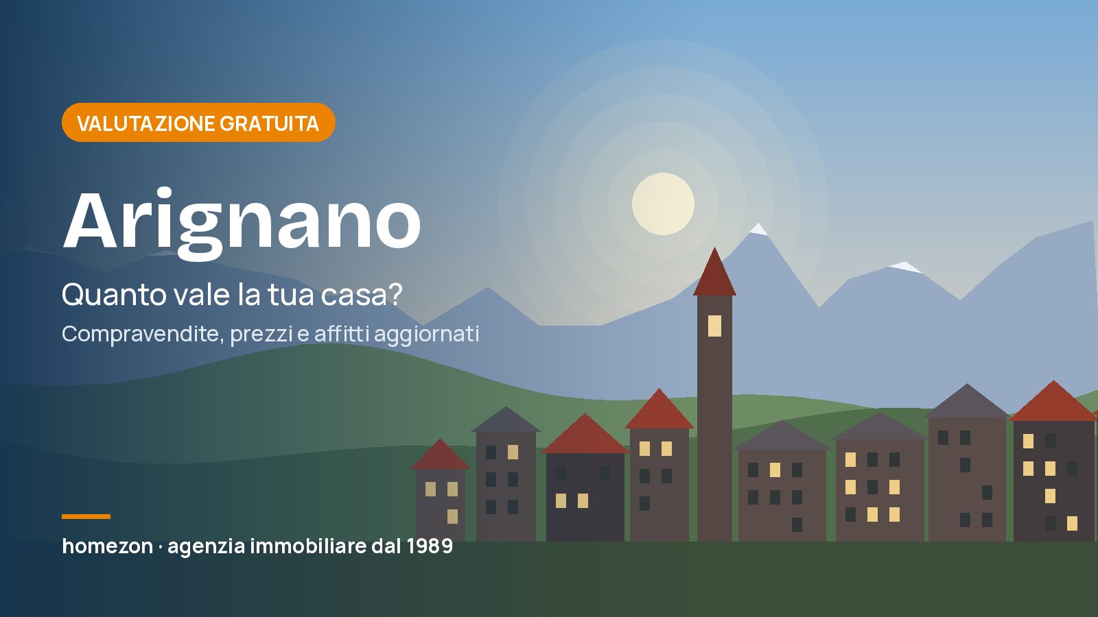 Valutazione appartamenti ad Arignano: quanto vale la tua casa