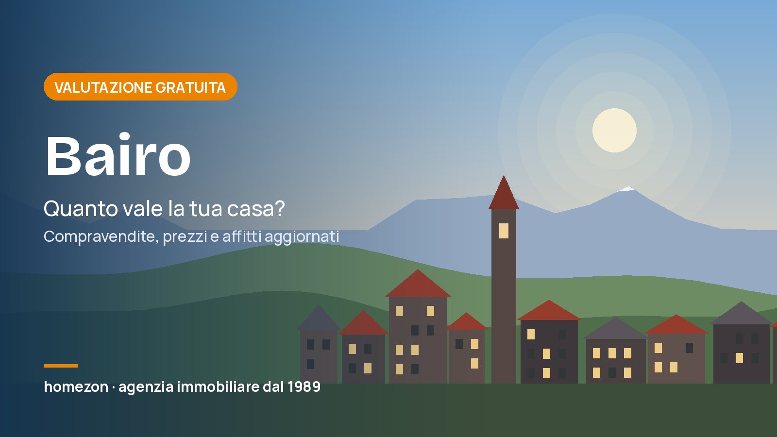 Valutazione appartamenti a Bairo: quanto vale la tua casa
