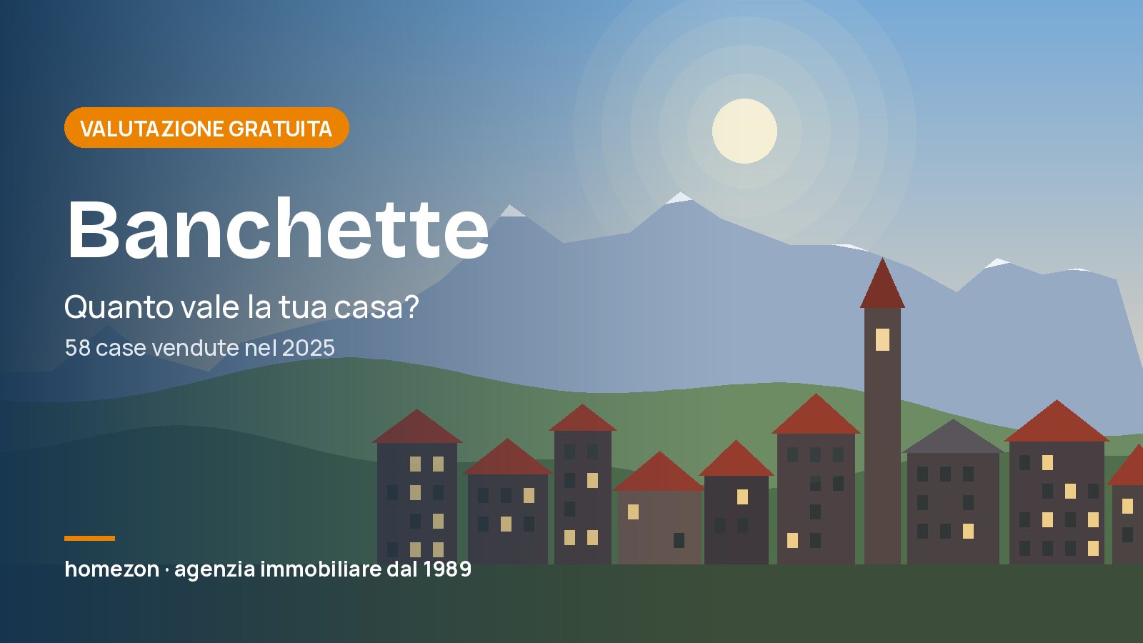 Valutazione appartamenti a Banchette: quanto vale la tua casa
