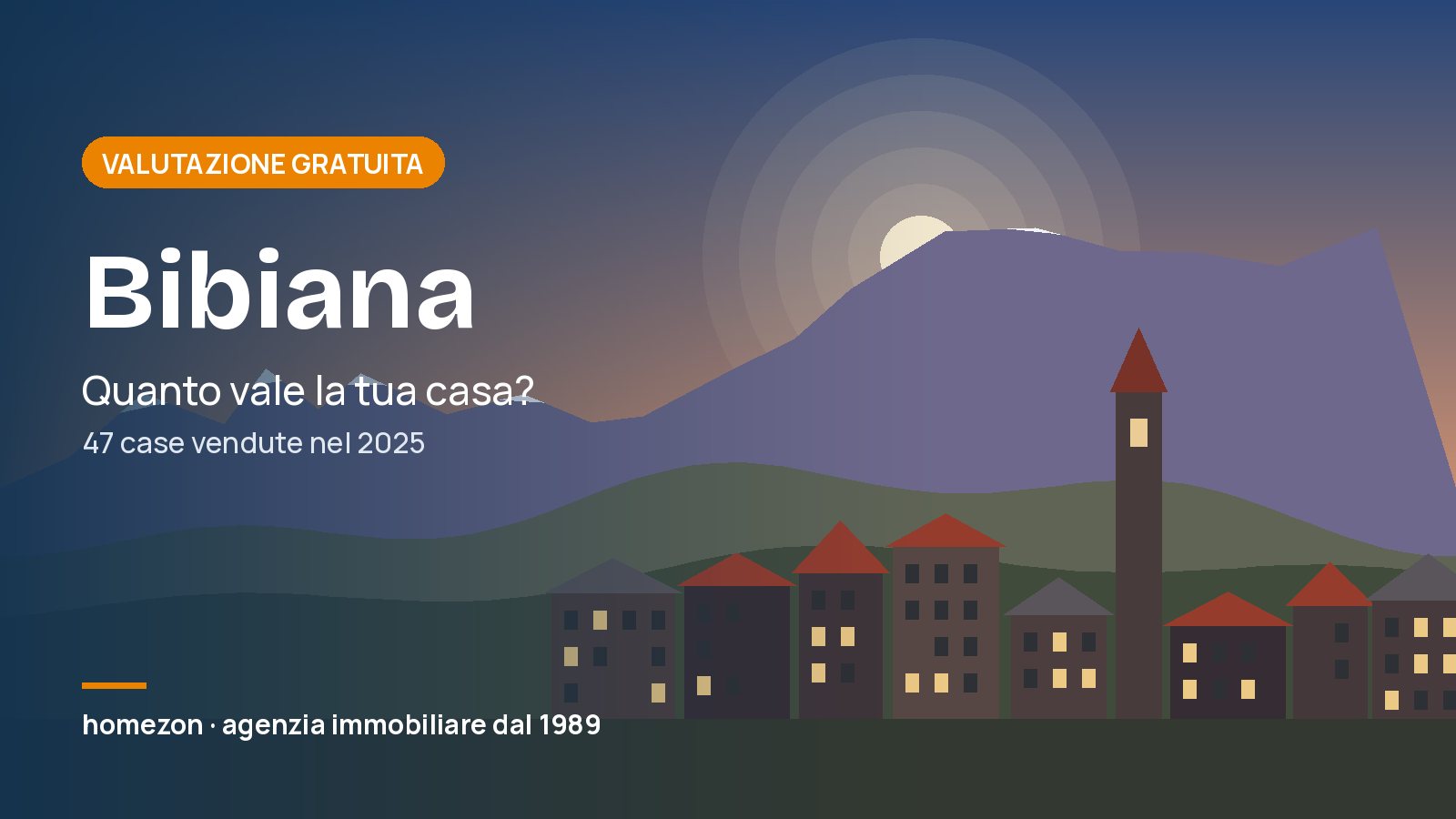 Valutazione appartamenti a Bibiana: quanto vale la tua casa