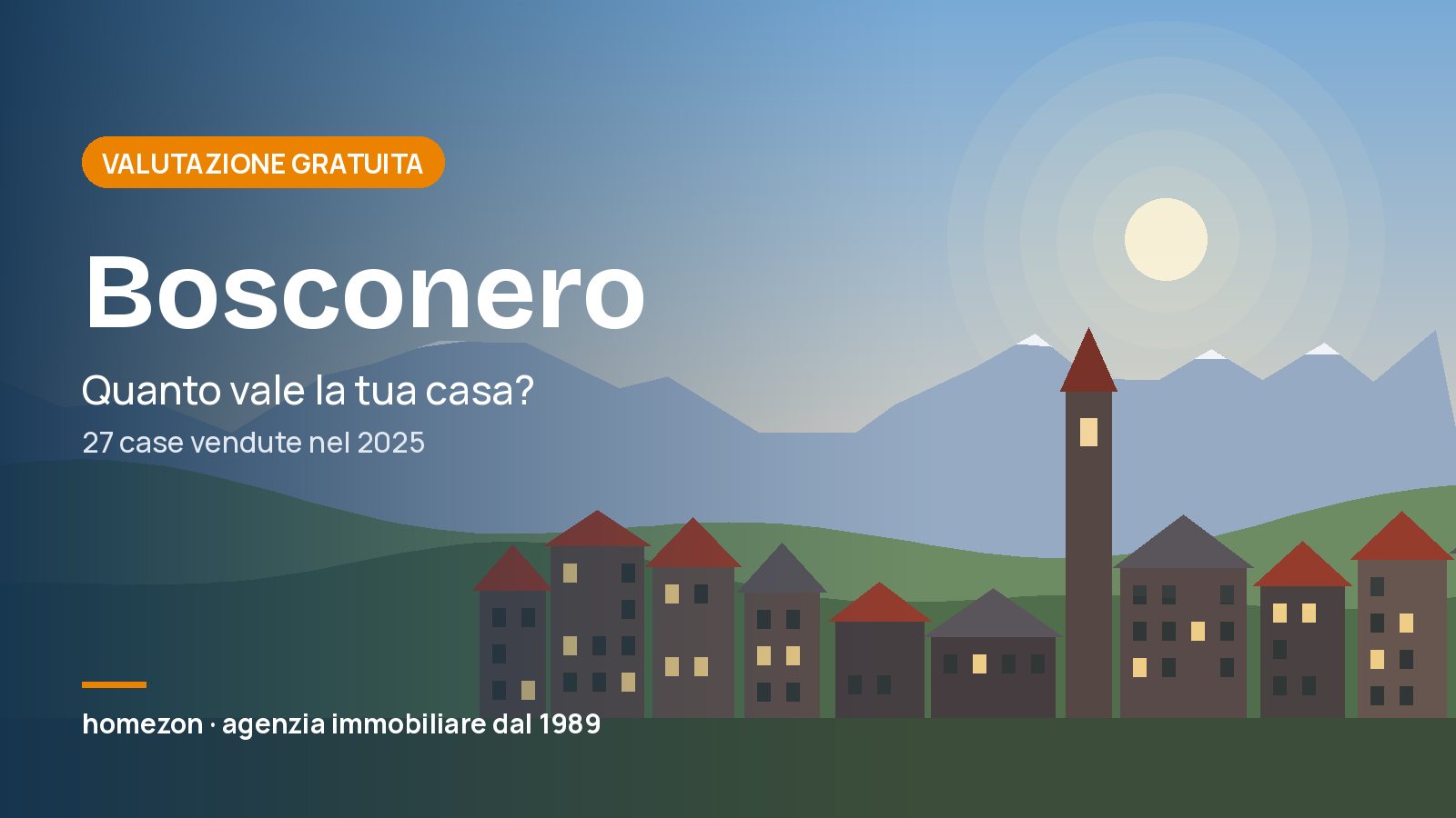 Valutazione appartamenti a Bosconero: quanto vale la tua casa
