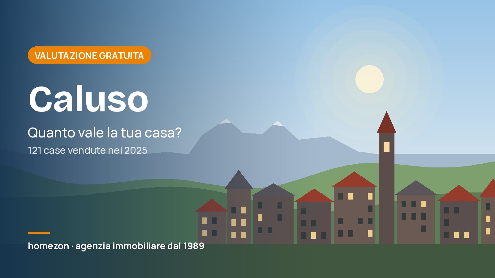 Valutazione appartamenti a Caluso: quanto vale la tua casa
