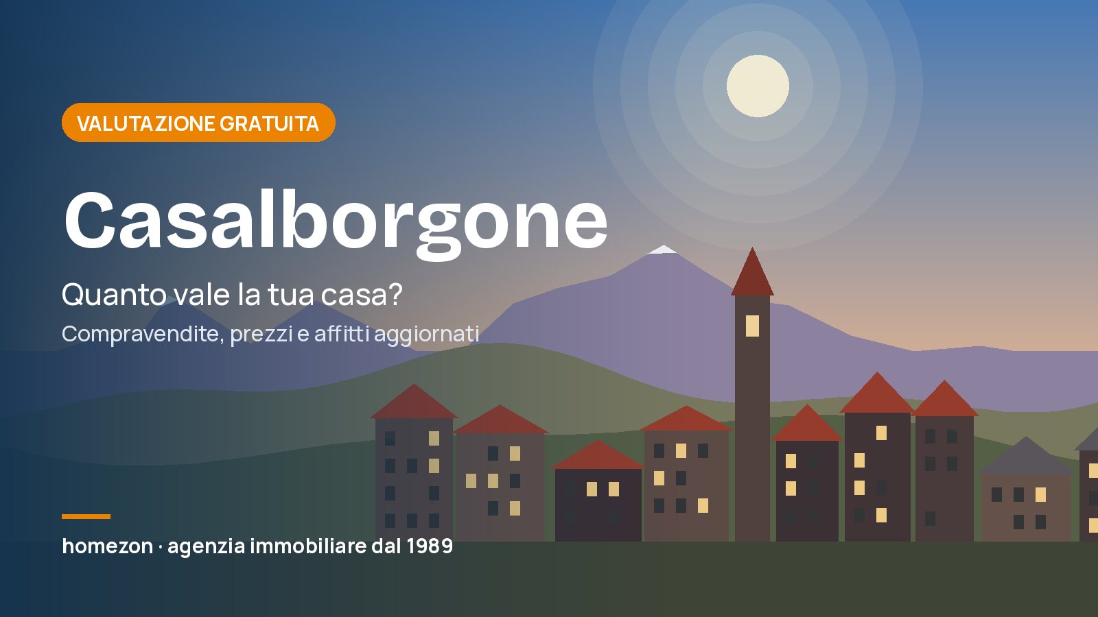 Valutazione appartamenti a Casalborgone: quanto vale la tua casa