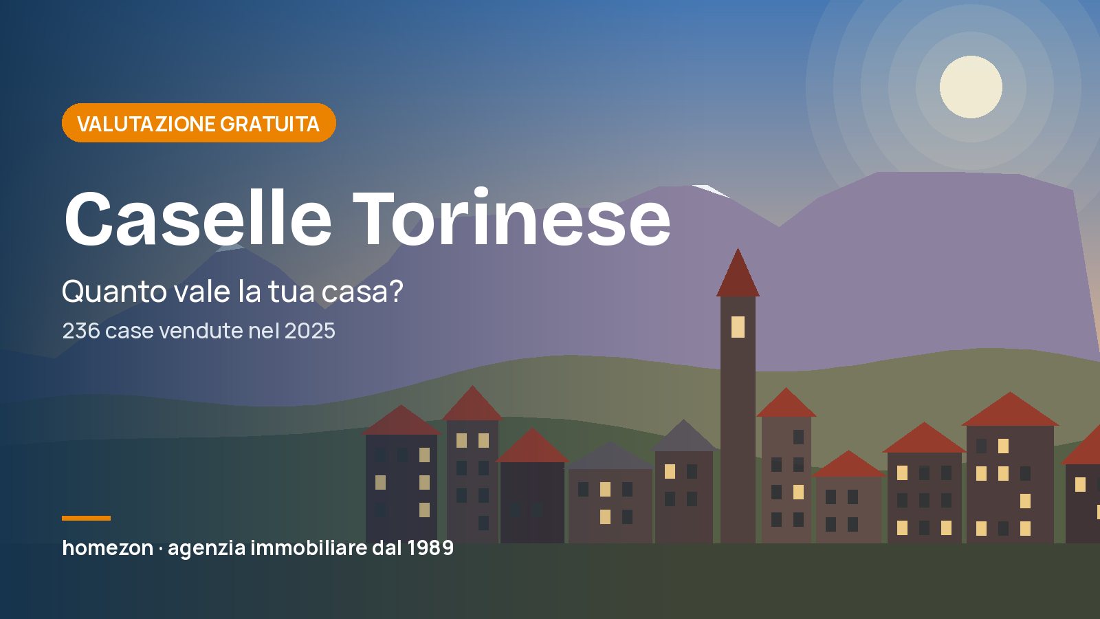 Valutazione appartamenti a Caselle Torinese: quanto vale la tua casa