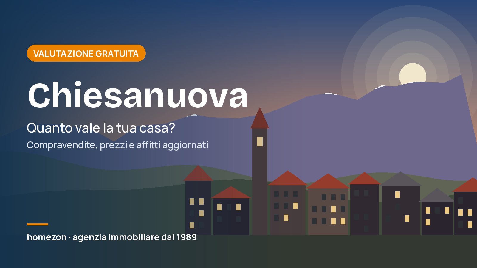Valutazione appartamenti a Chiesanuova: quanto vale la tua casa