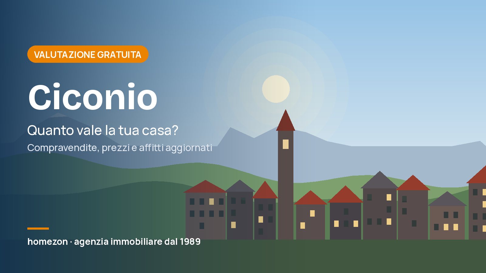 Valutazione appartamenti a Ciconio: quanto vale la tua casa