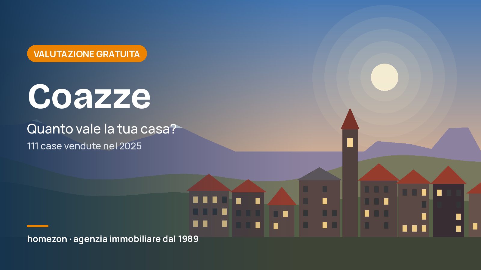 Valutazione appartamenti a Coazze: quanto vale la tua casa