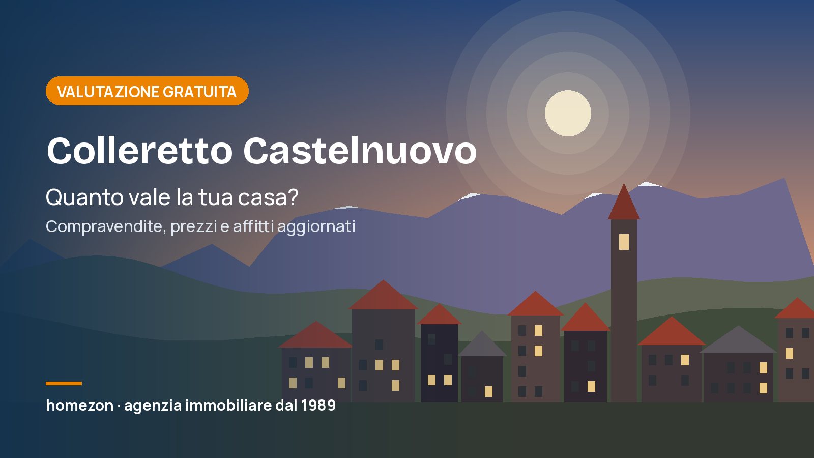 Valutazione appartamenti a Colleretto Castelnuovo: quanto vale la tua casa