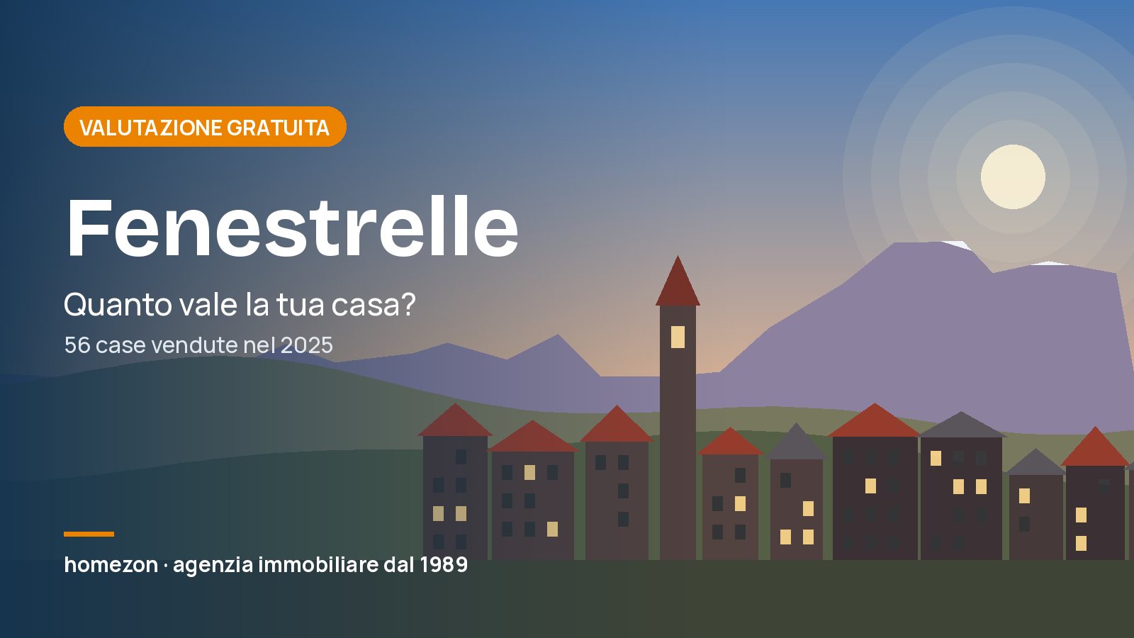 Valutazione appartamenti a Fenestrelle: quanto vale la tua casa