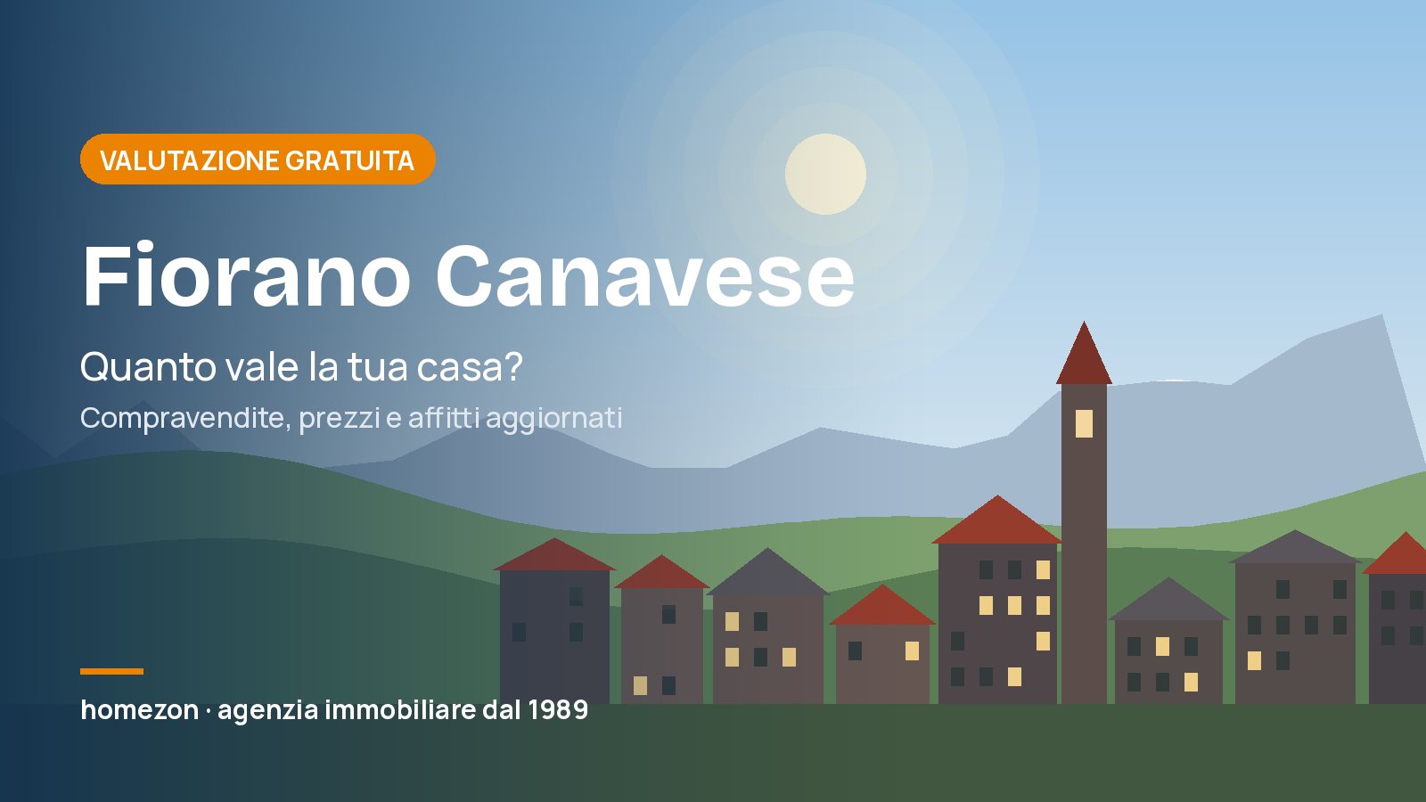 Valutazione appartamenti a Fiorano Canavese: quanto vale la tua casa
