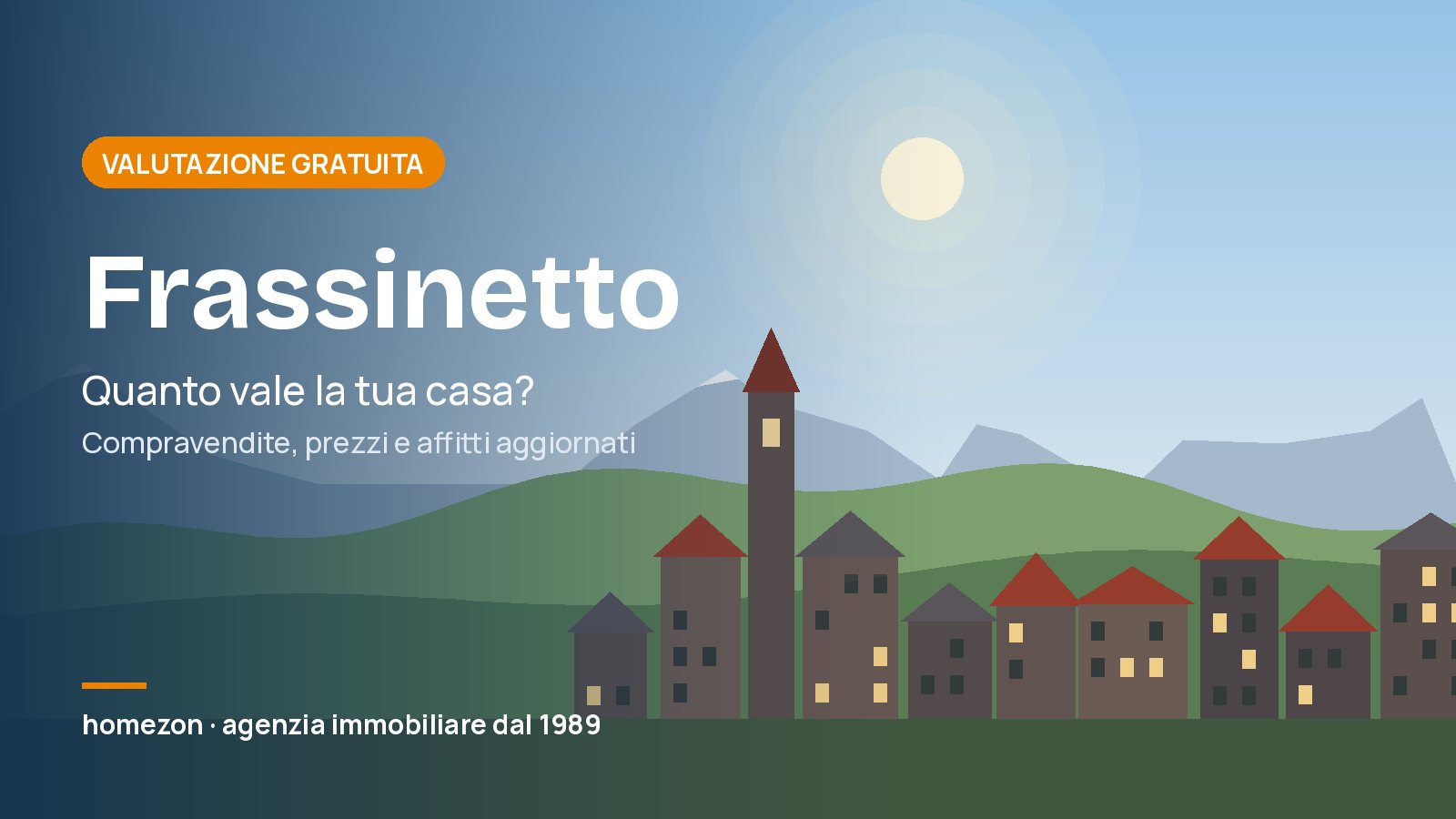 Valutazione appartamenti a Frassinetto: quanto vale la tua casa