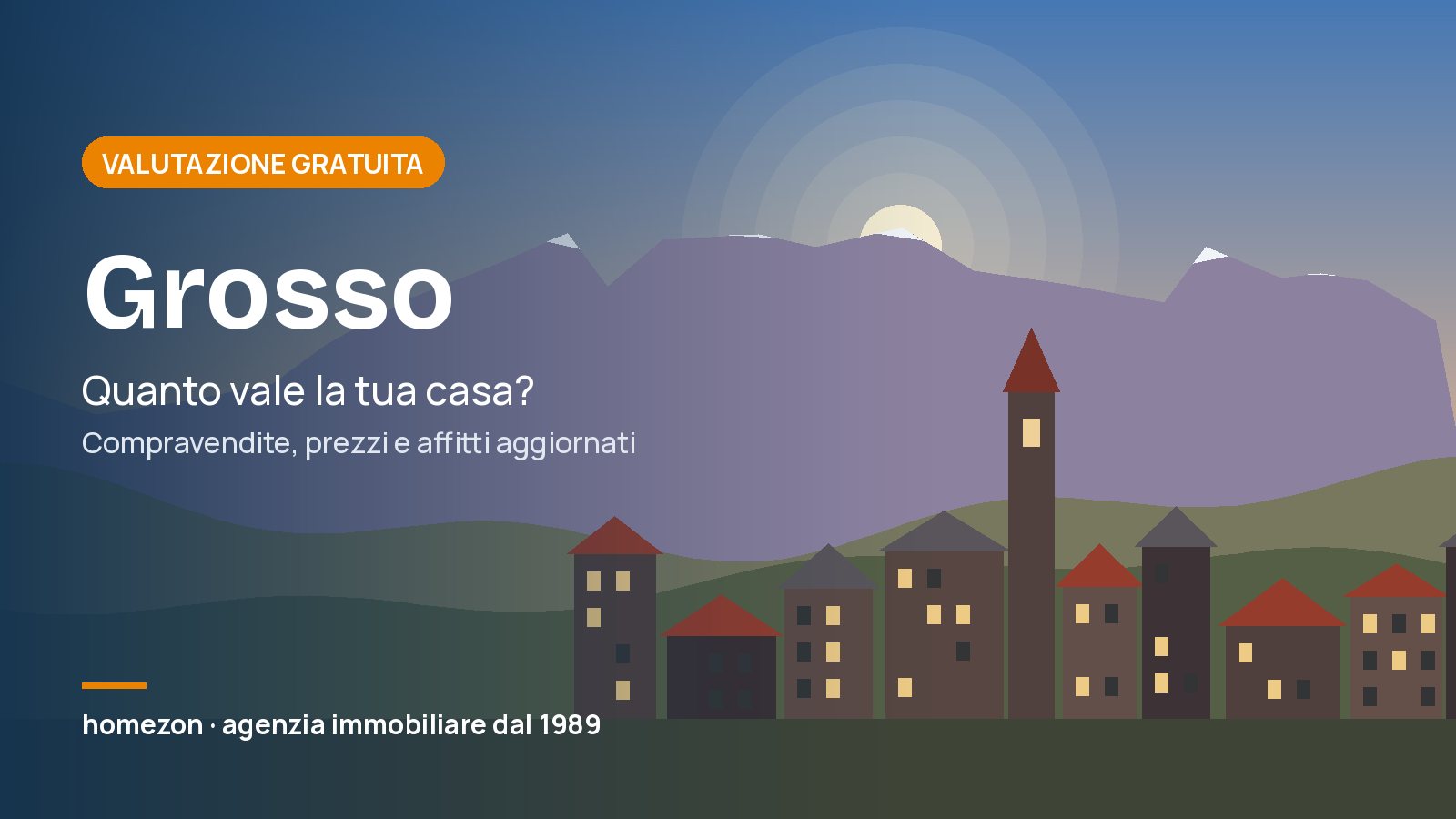 Valutazione appartamenti a Grosso: quanto vale la tua casa