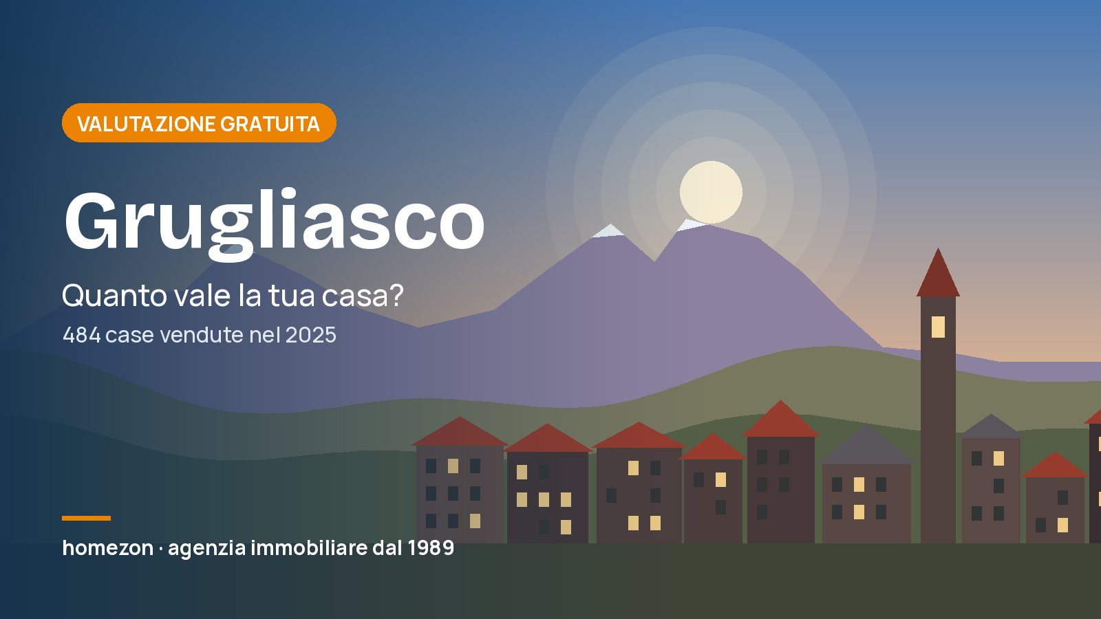 Valutazione appartamenti a Grugliasco: quanto vale la tua casa