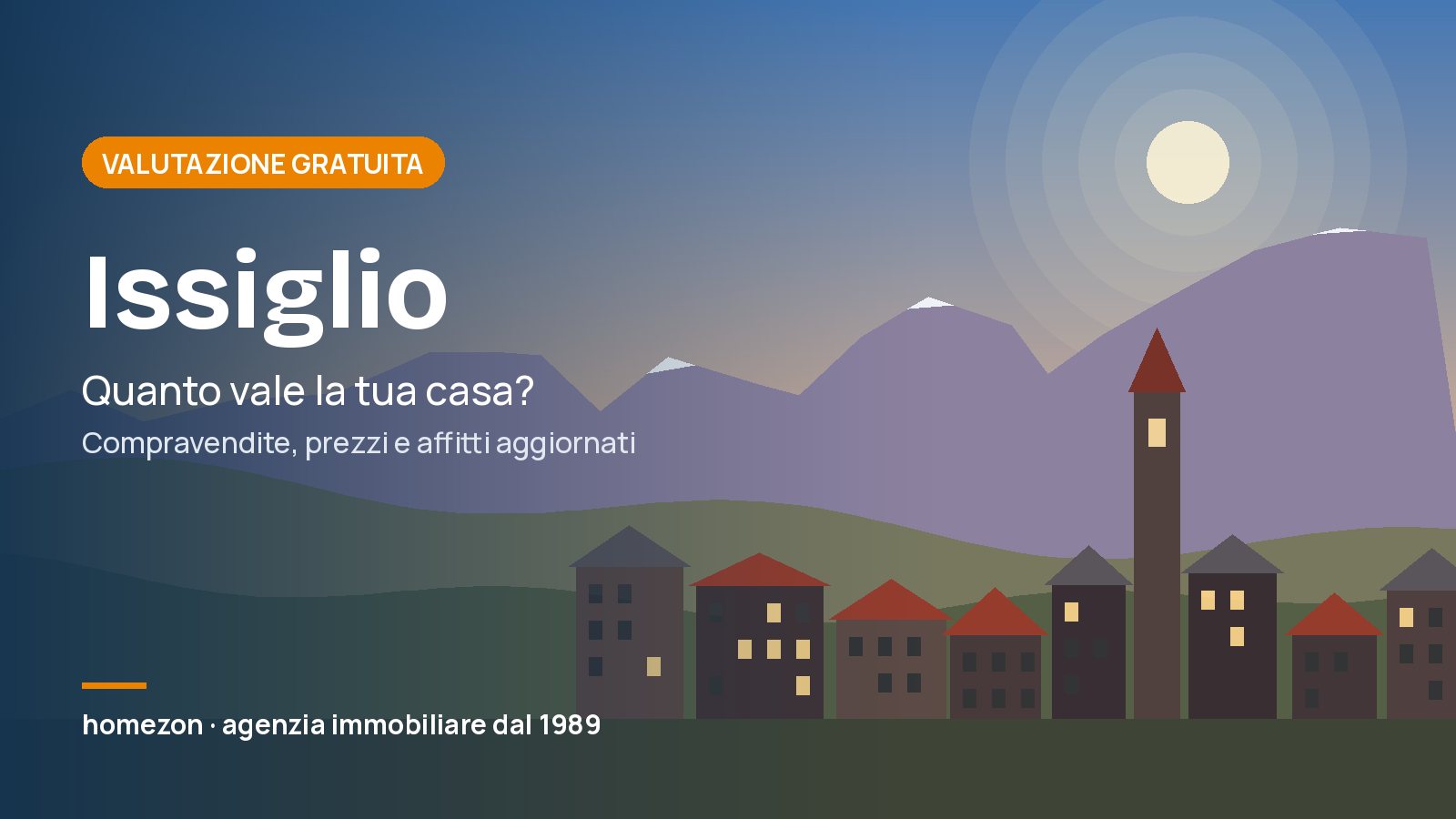 Valutazione appartamenti a Issiglio: quanto vale la tua casa