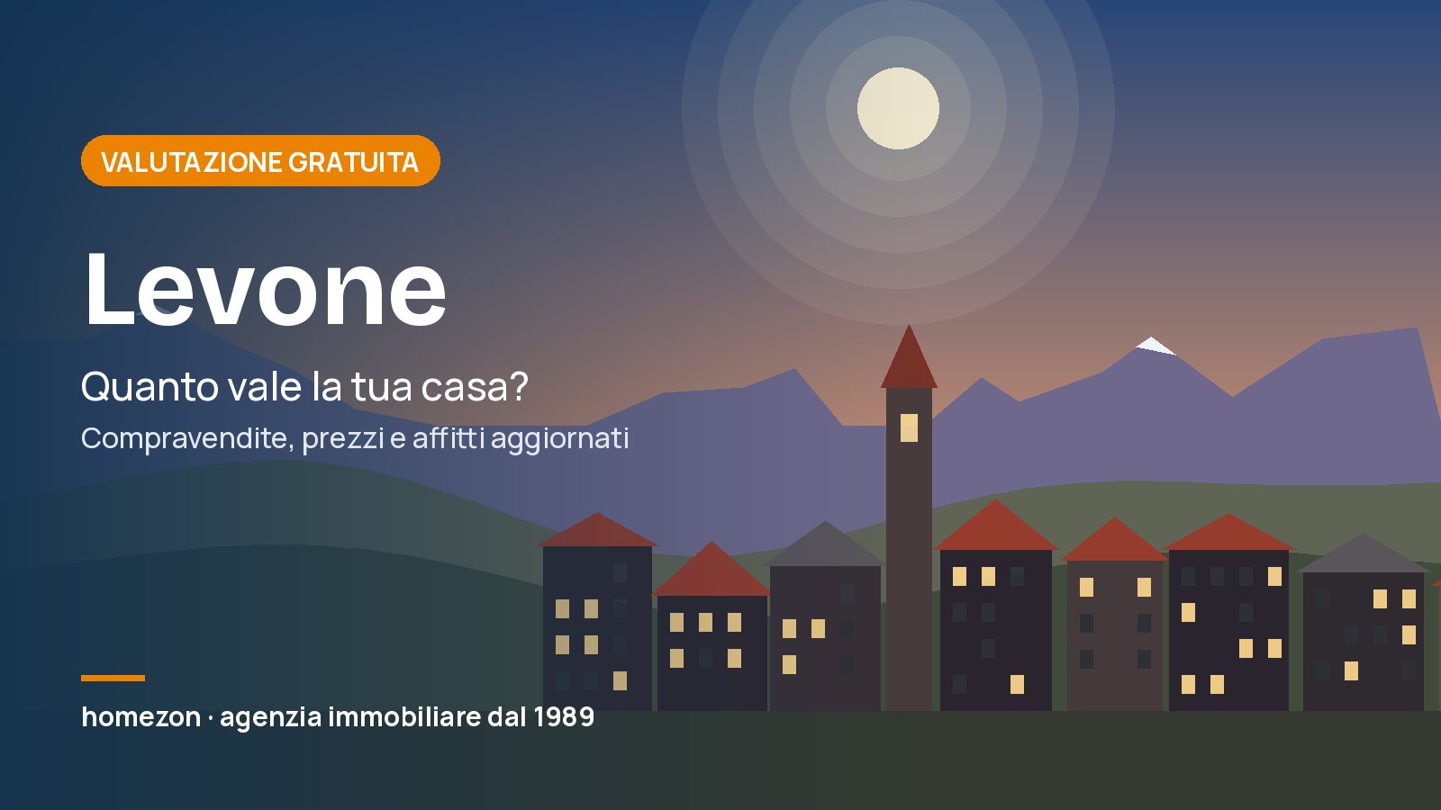 Valutazione appartamenti a Levone: quanto vale la tua casa