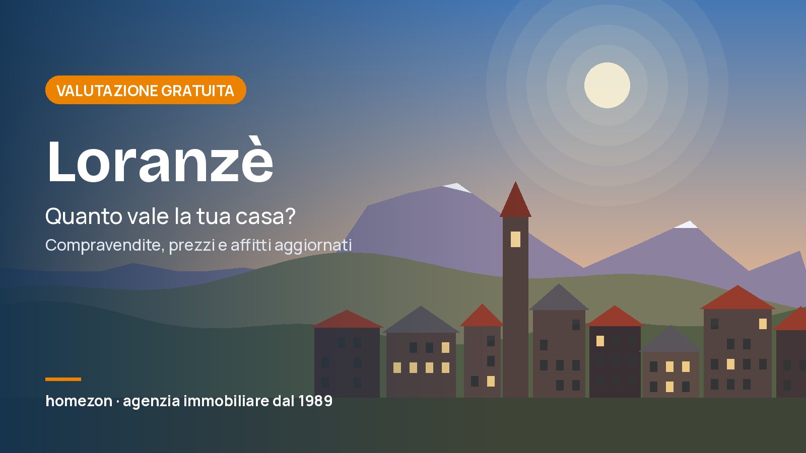 Valutazione appartamenti a Loranzè: quanto vale la tua casa