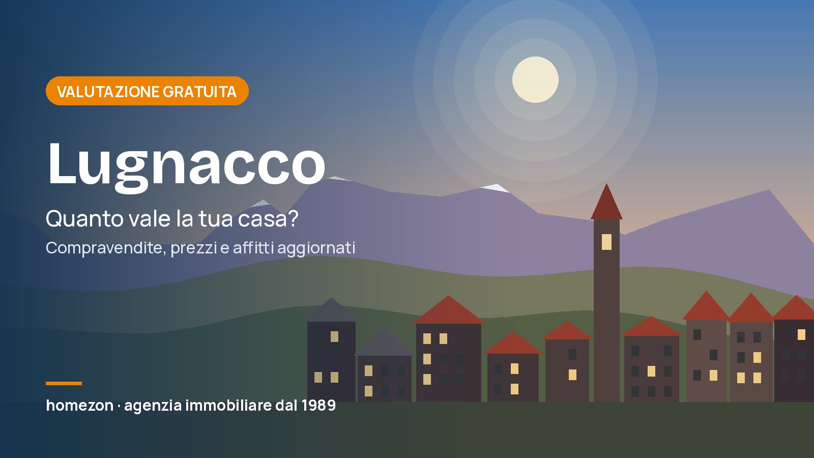 Valutazione appartamenti a Lugnacco: quanto vale la tua casa