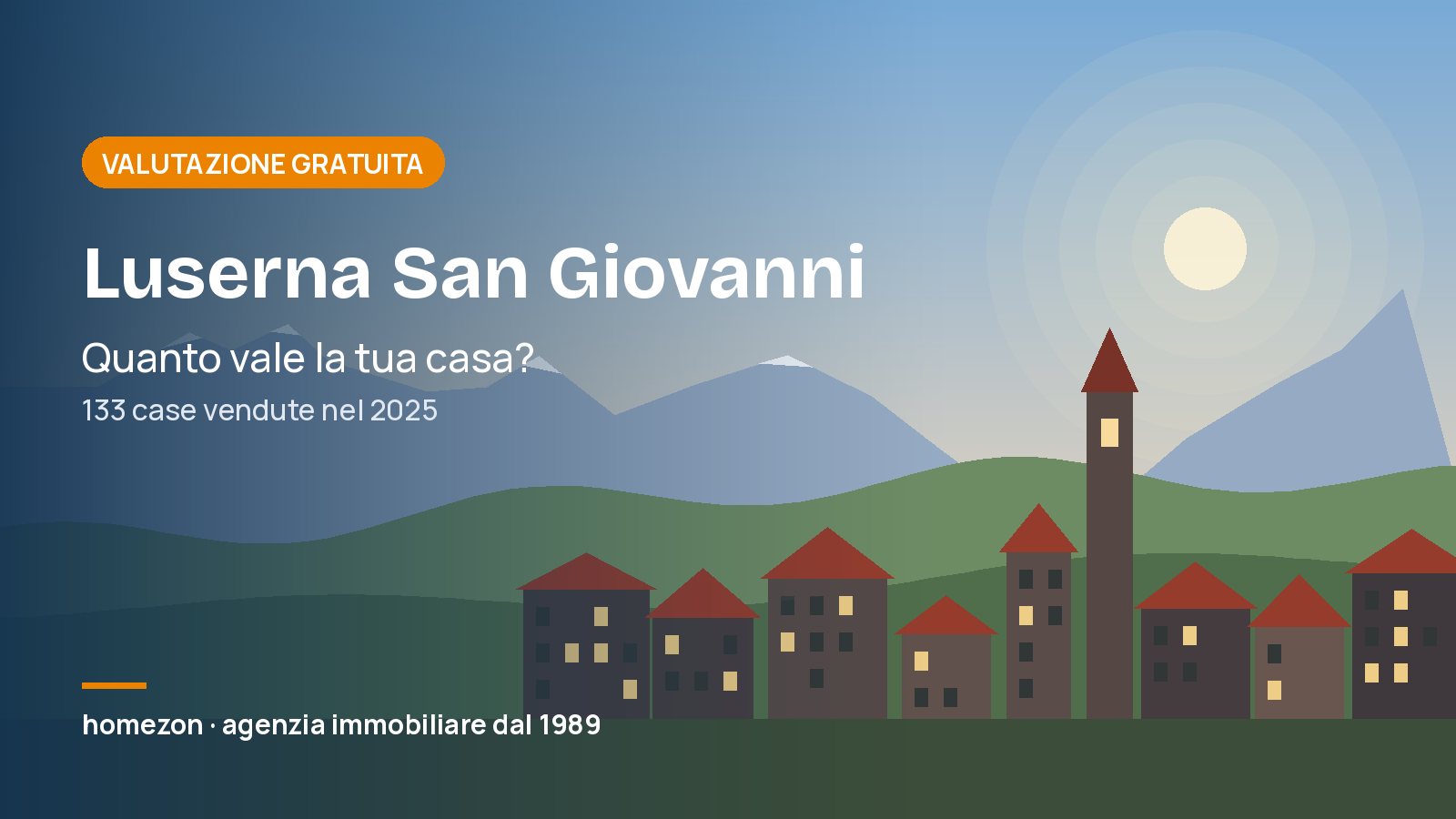 Valutazione appartamenti a Luserna San Giovanni: quanto vale la tua casa
