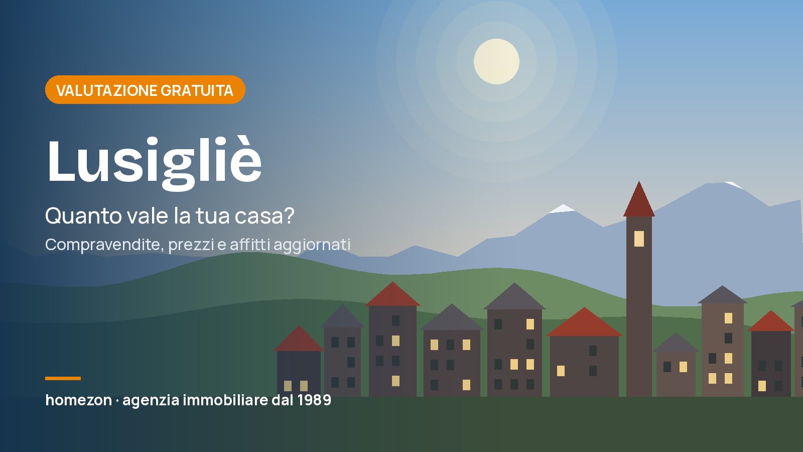 Valutazione appartamenti a Lusigliè: quanto vale la tua casa