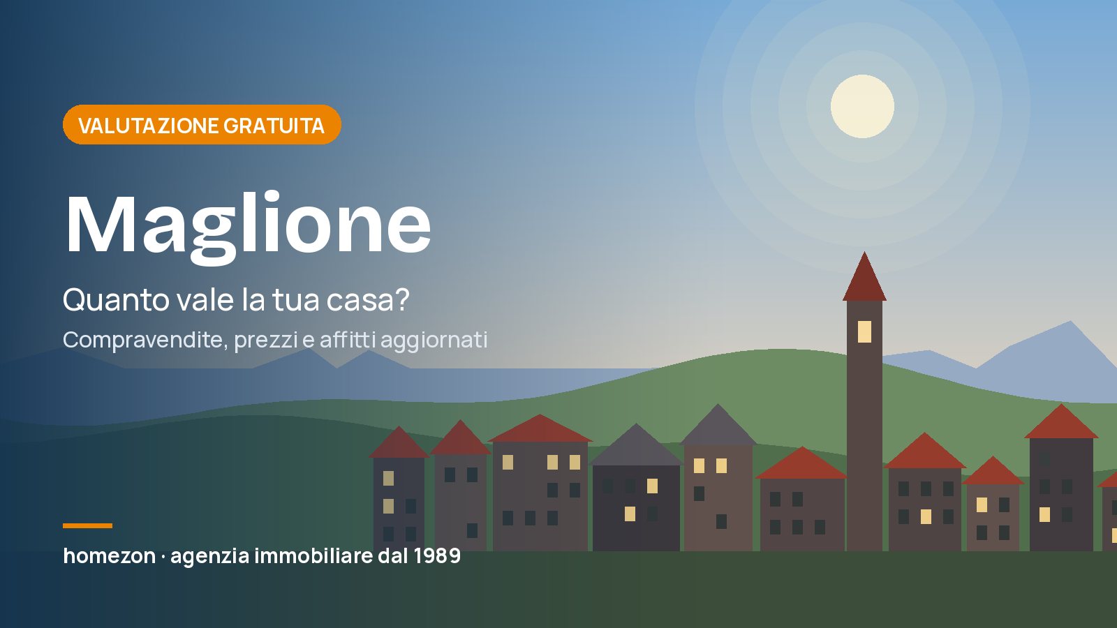 Valutazione appartamenti a Maglione: quanto vale la tua casa