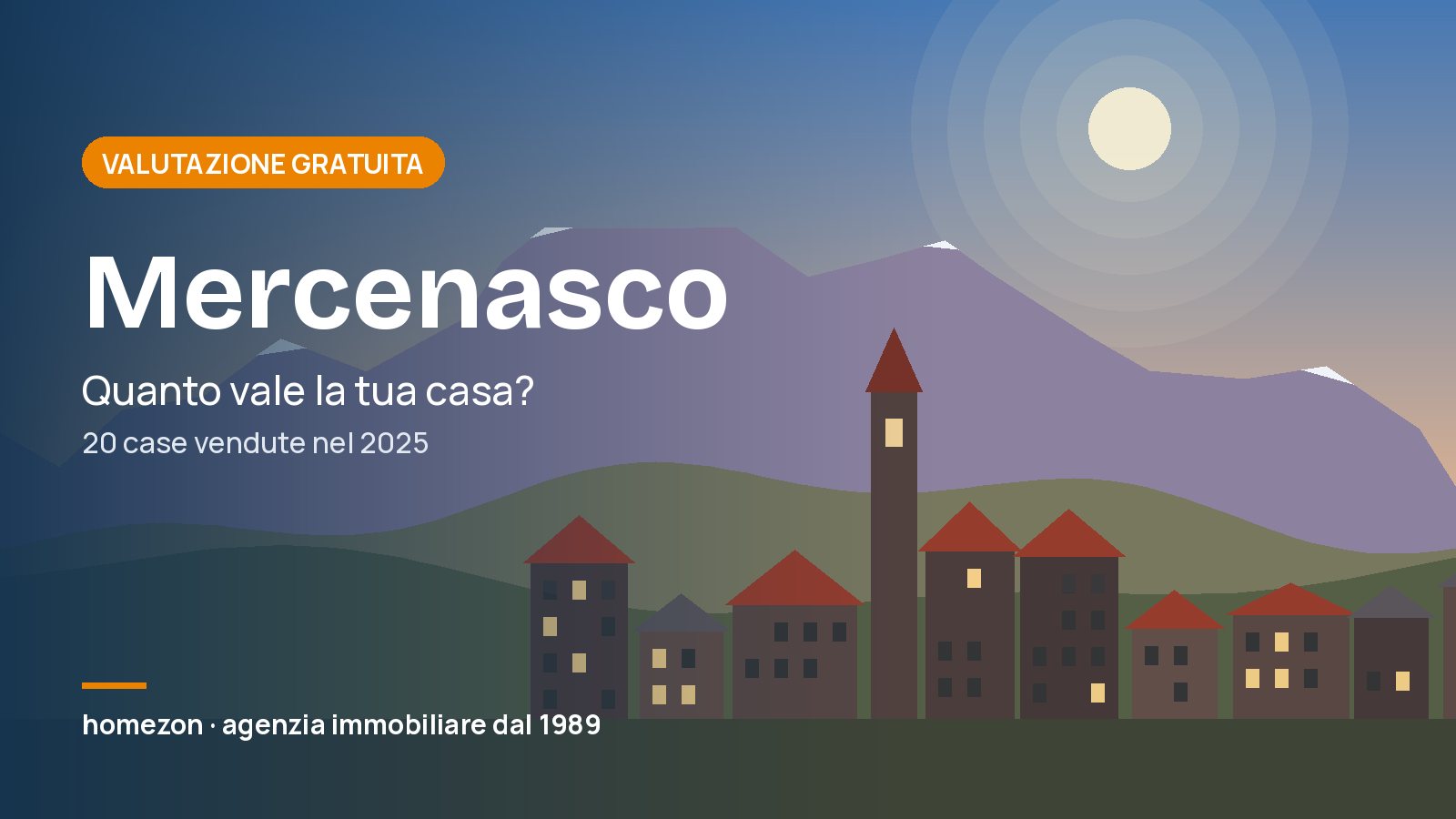 Valutazione appartamenti a Mercenasco: quanto vale la tua casa