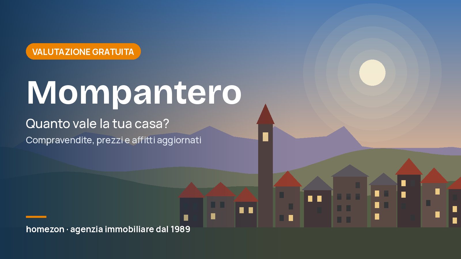 Valutazione appartamenti a Mompantero: quanto vale la tua casa