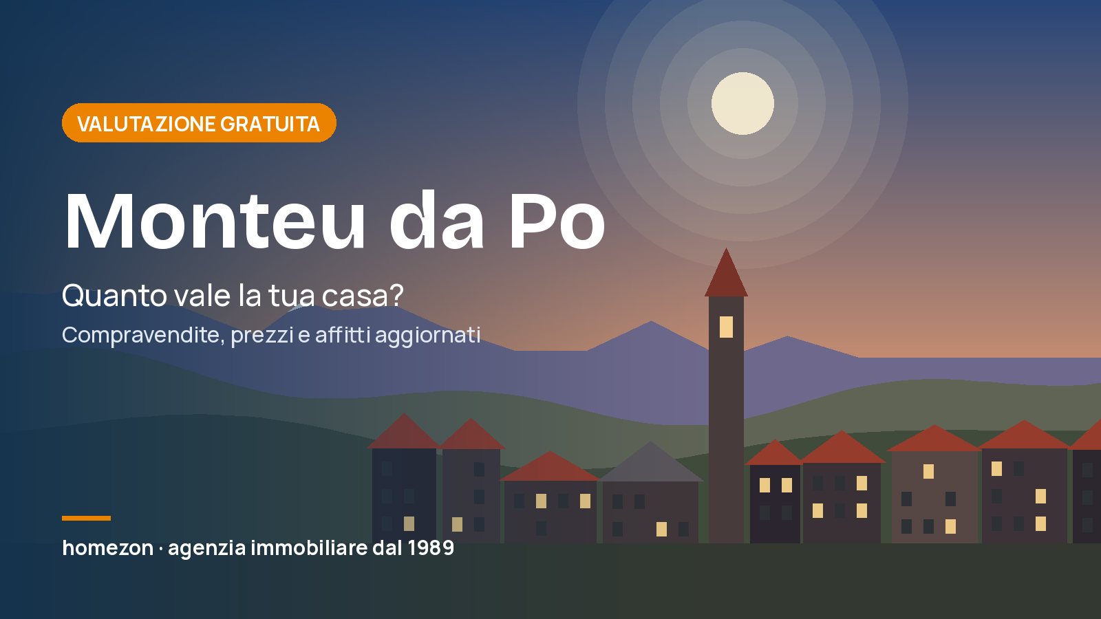 Valutazione appartamenti a Monteu da Po: quanto vale la tua casa