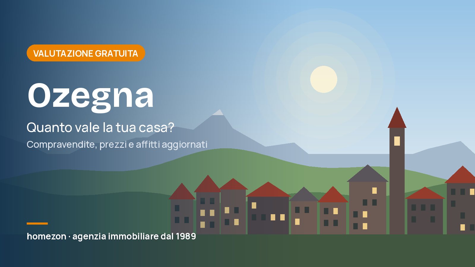 Valutazione appartamenti a Ozegna: quanto vale la tua casa
