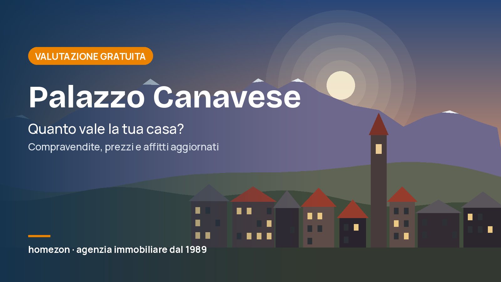 Valutazione appartamenti a Palazzo Canavese: quanto vale la tua casa