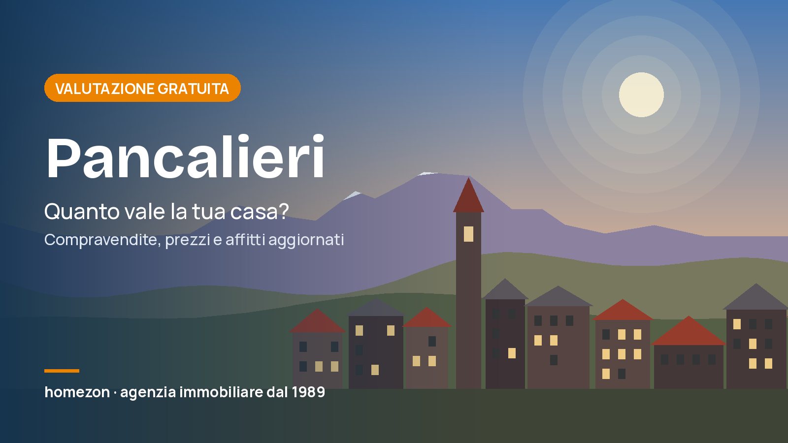 Valutazione appartamenti a Pancalieri: quanto vale la tua casa