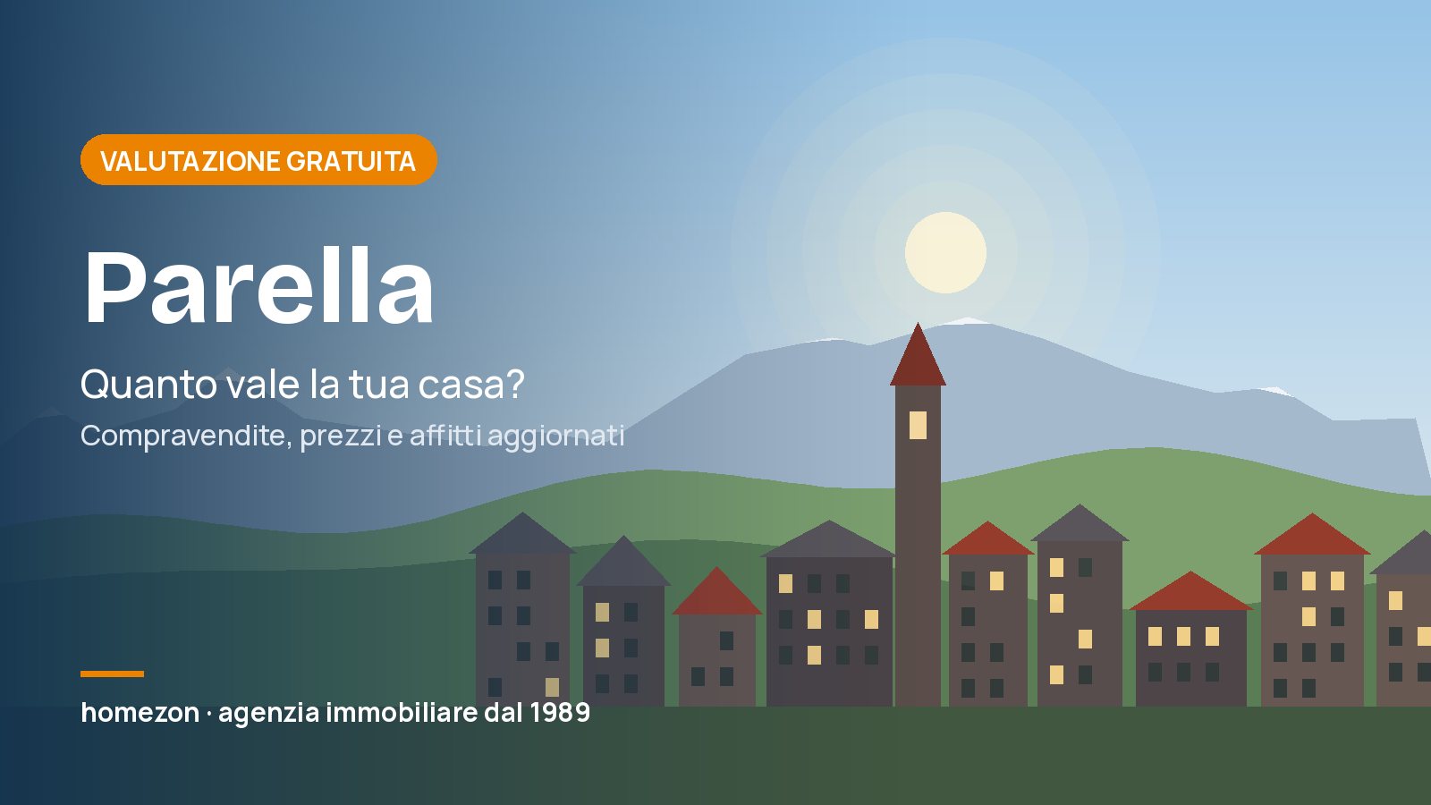 Valutazione appartamenti a Parella: quanto vale la tua casa