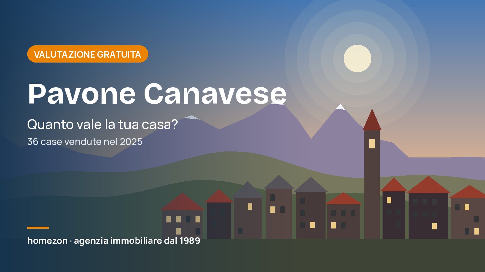 Valutazione appartamenti a Pavone Canavese: quanto vale la tua casa