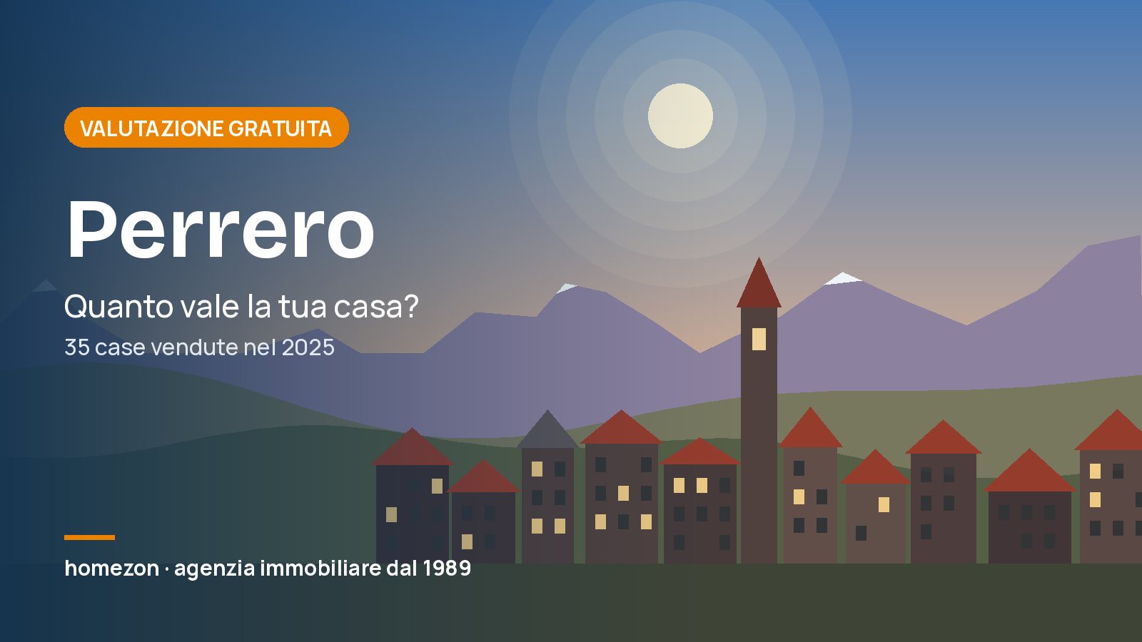 Valutazione appartamenti a Perrero: quanto vale la tua casa