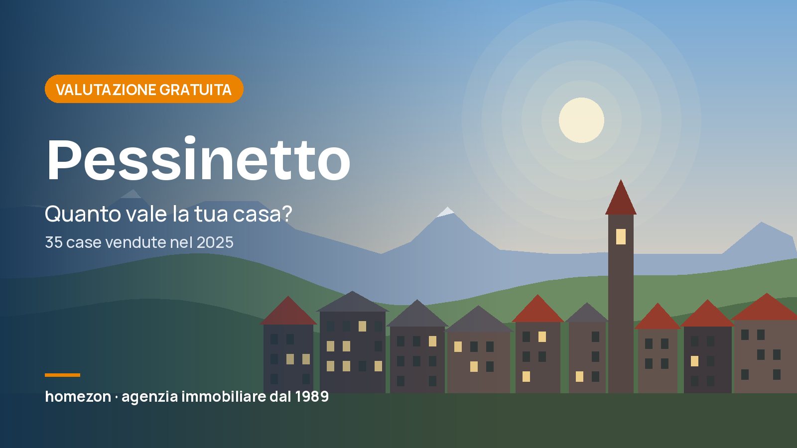 Valutazione appartamenti a Pessinetto: quanto vale la tua casa