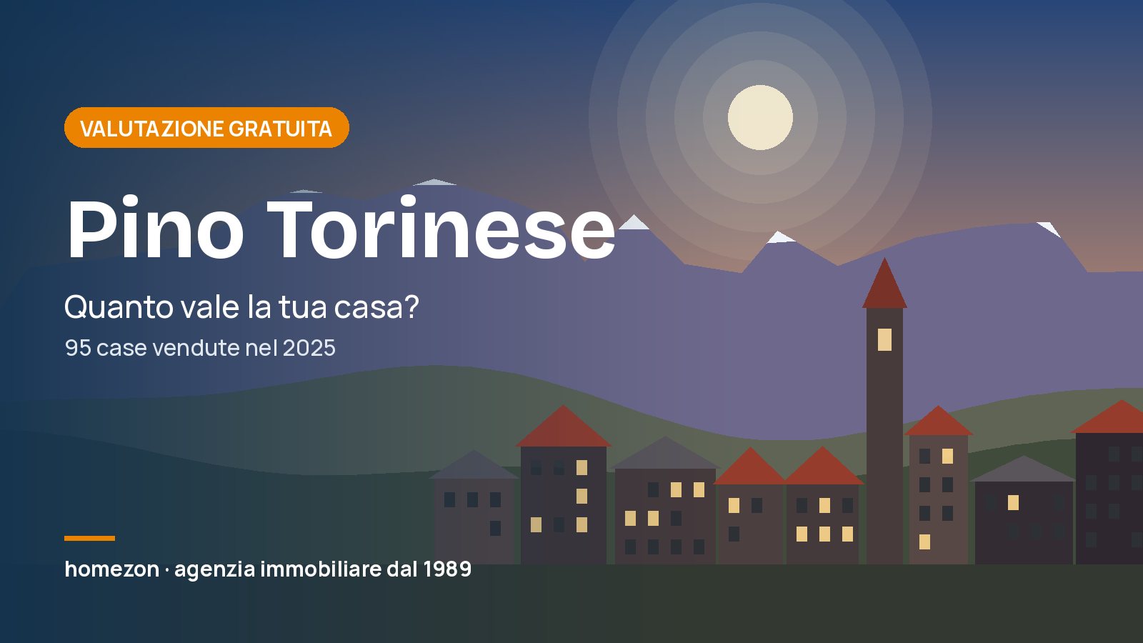 Valutazione appartamenti a Pino Torinese: quanto vale la tua casa