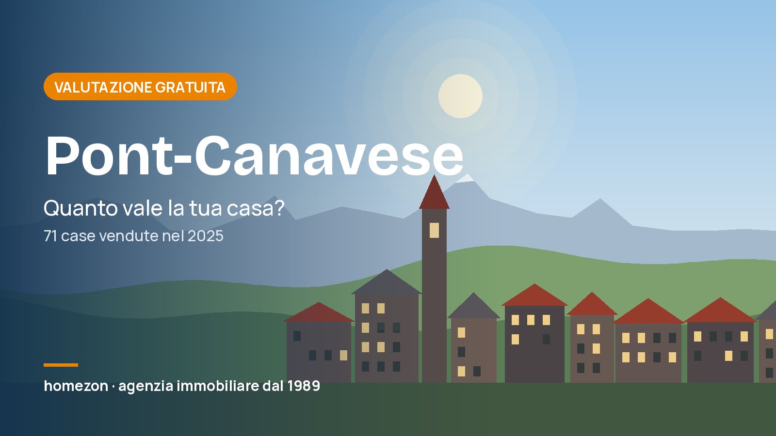 Valutazione appartamenti a Pont-Canavese: quanto vale la tua casa