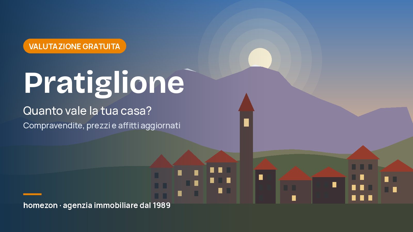 Valutazione appartamenti a Pratiglione: quanto vale la tua casa