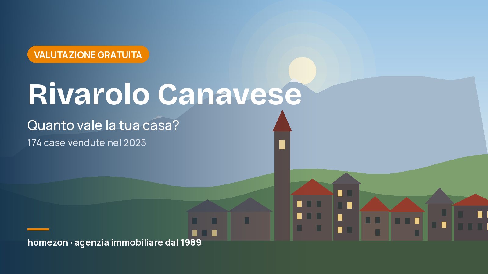 Valutazione appartamenti a Rivarolo Canavese: quanto vale la tua casa
