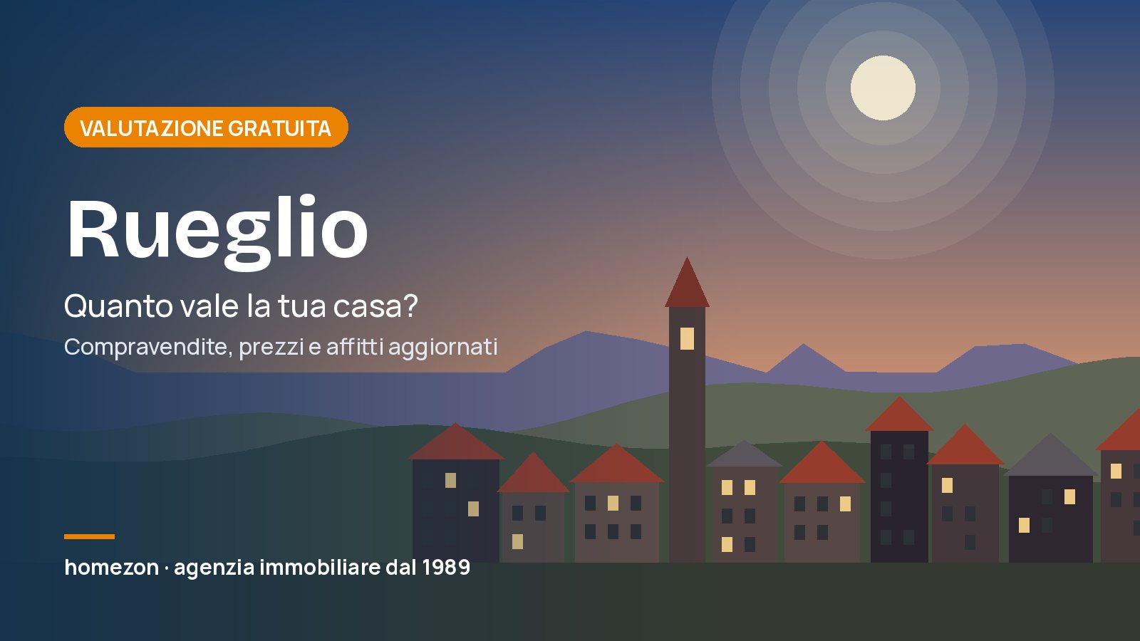 Valutazione appartamenti a Rueglio: quanto vale la tua casa