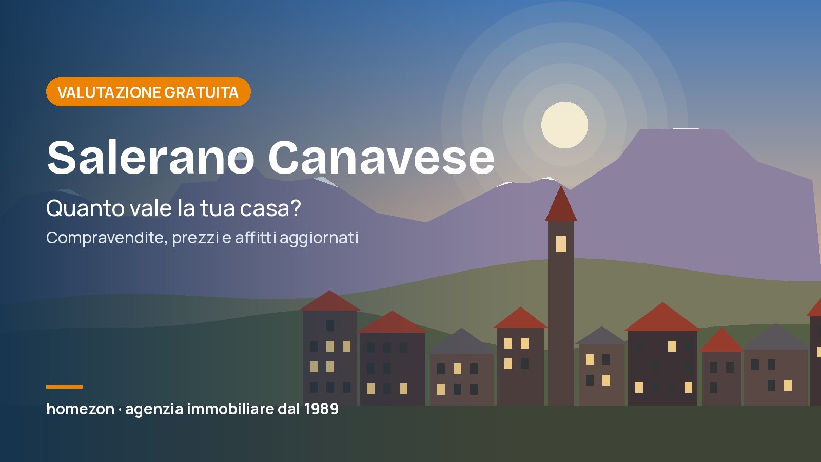 Valutazione appartamenti a Salerano Canavese: quanto vale la tua casa